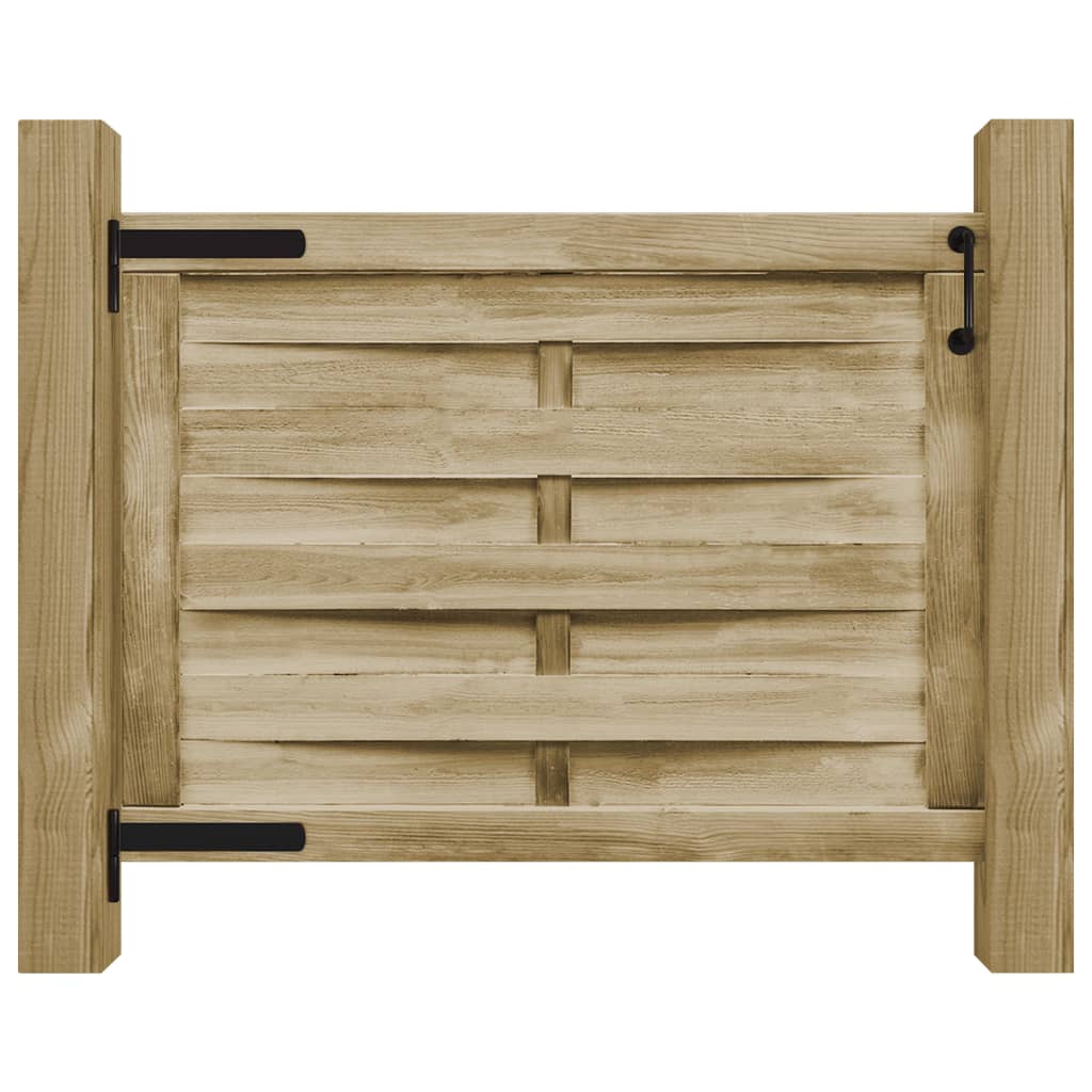 Maison Exclusive - Gartentor Imprägniertes Kiefernholz 100x75 Cm