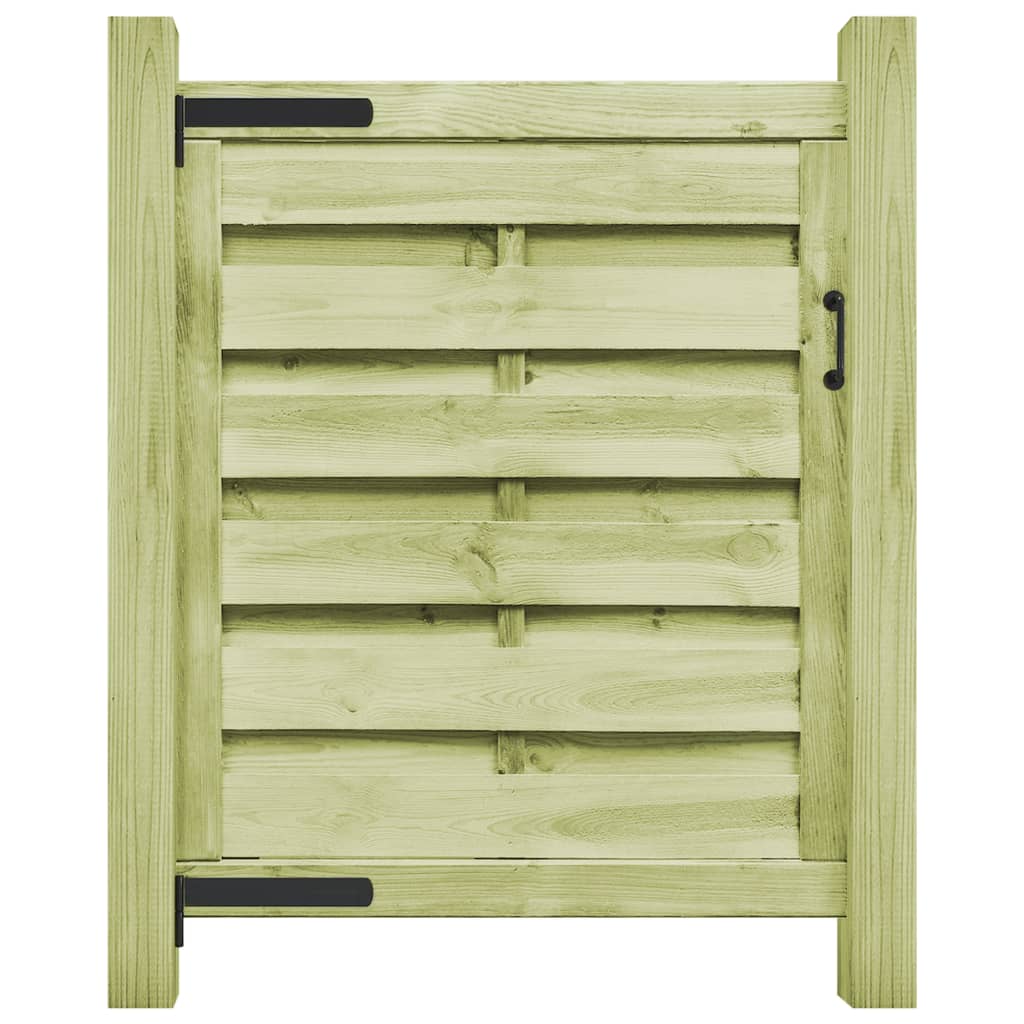 Maison Exclusive - Gartentor Kiefernholz Imprägniert 100x100 Cm G