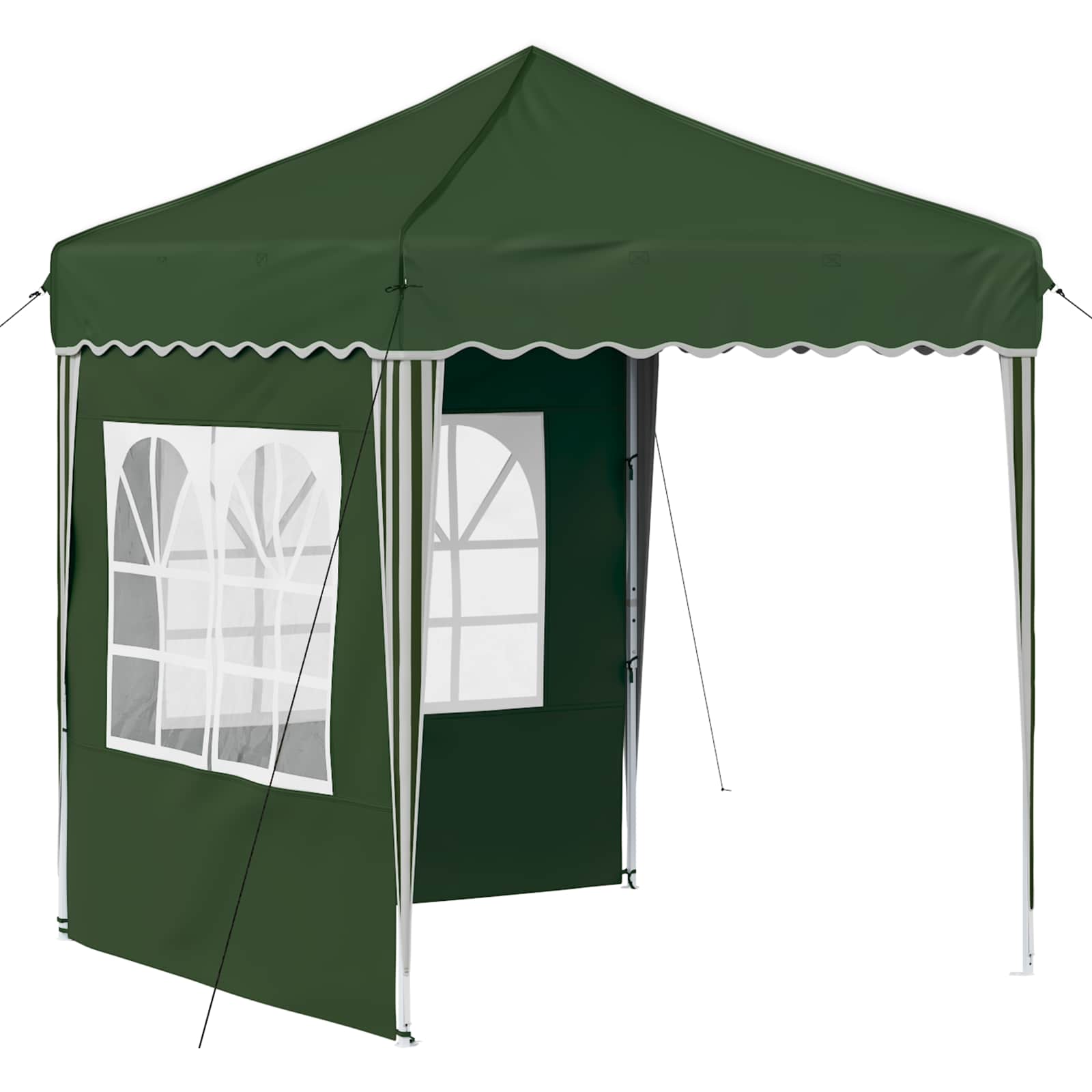Maison Exclusive - Pop-up Partyzelt 195 X 195 X 245 Cm Grün Oxfor