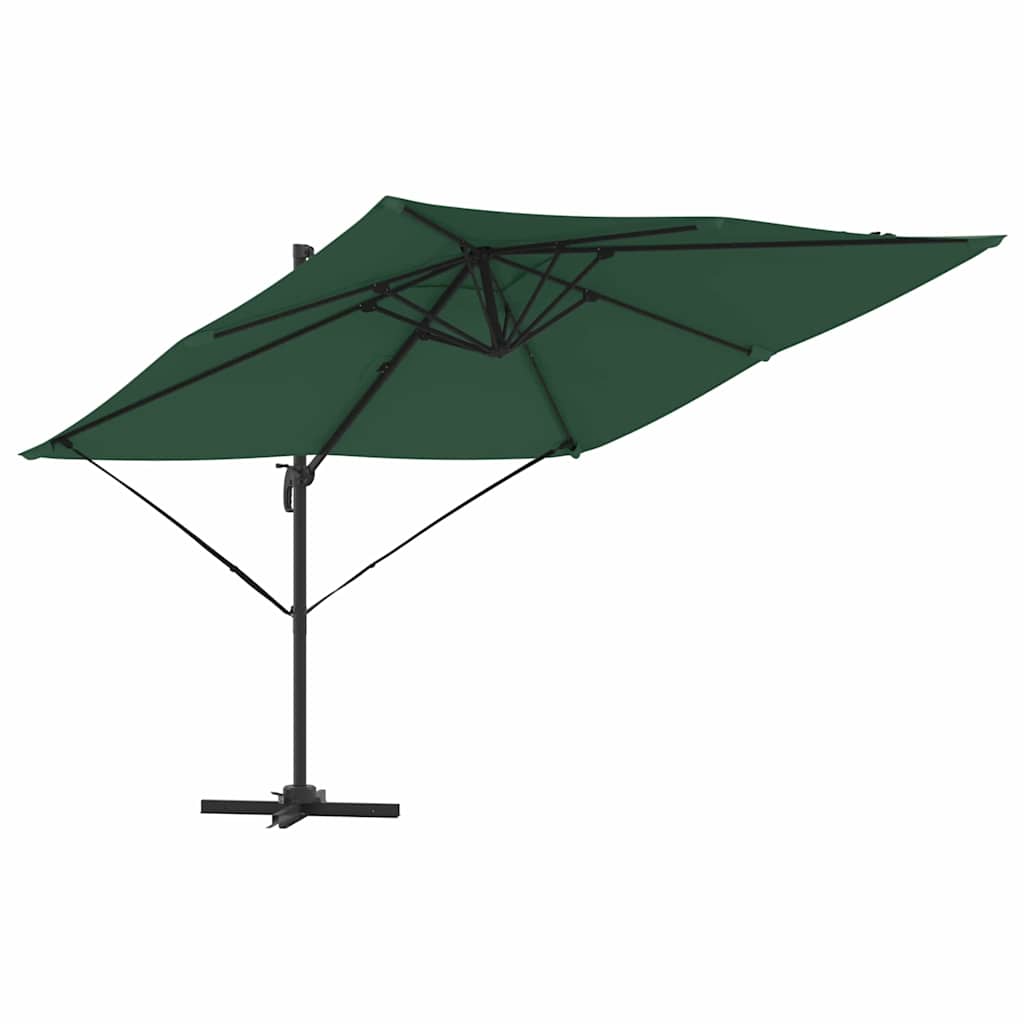 Maison Exclusive - Roma Parasol Grün 286 X 284 X 265 Cm Aluminium