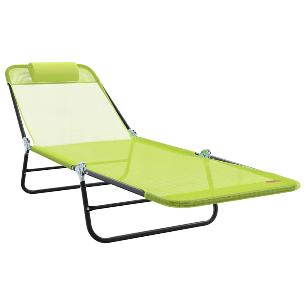 Maison Exclusive - Klappbare Sonnenliege Grün 182 X 55 X 85,5 Cm