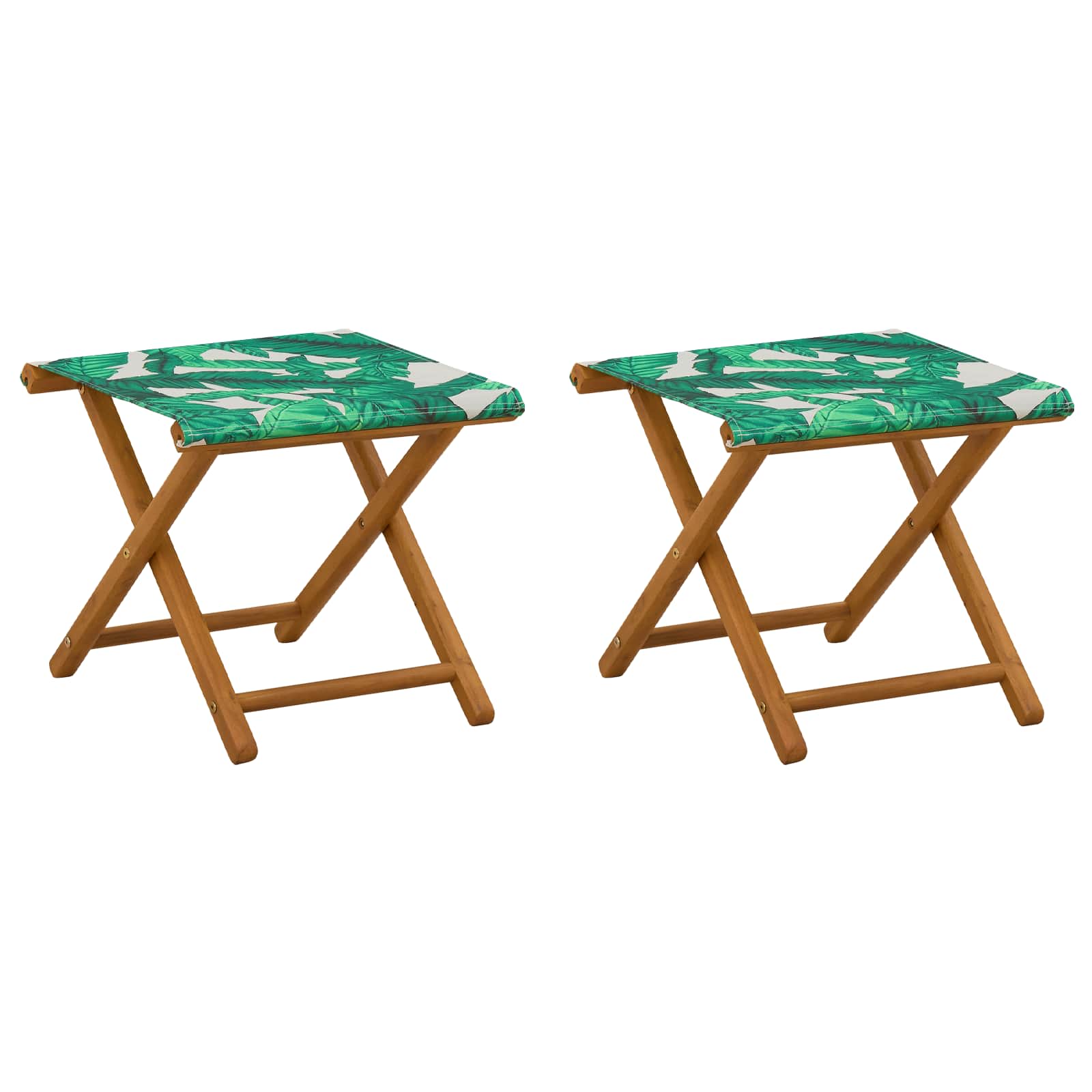 Maison Exclusive - Liegestuhl 2 Pcs Massives Eukalyptus Holz Blat
