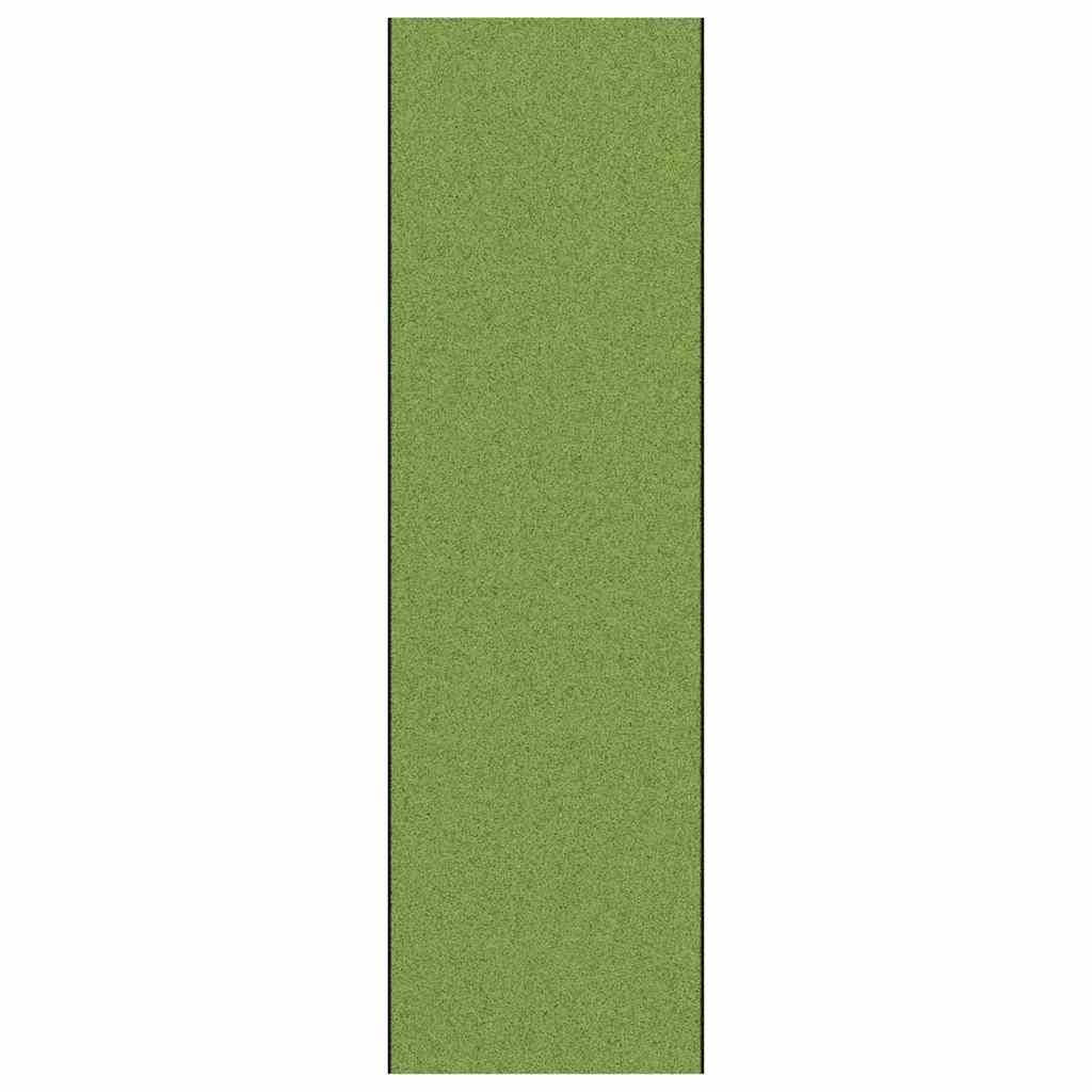 Maison Exclusive - Fußmatte Grün Und Schwarz 120 X 400 Cm 100% Po