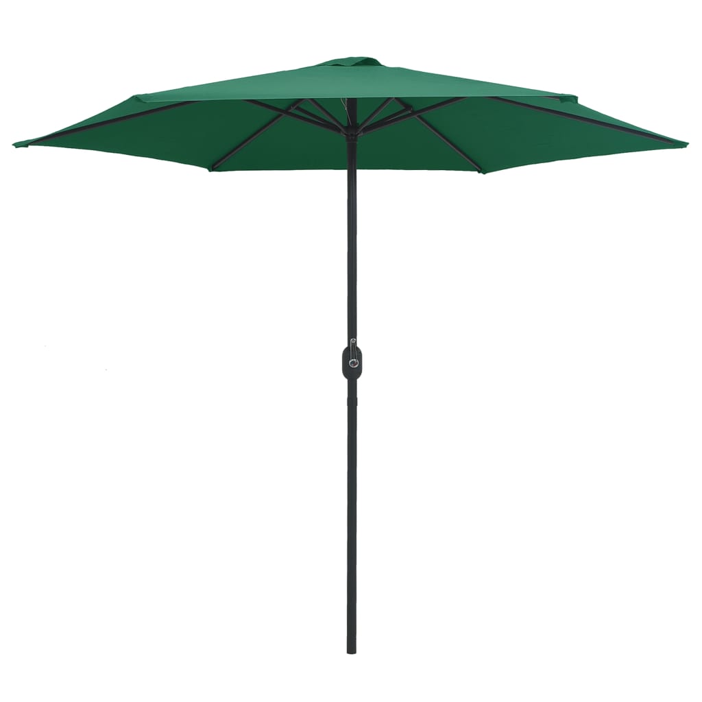 Maison Exclusive - Sonnenschirm Mit Aluminium-mast 270x246 Cm Grü