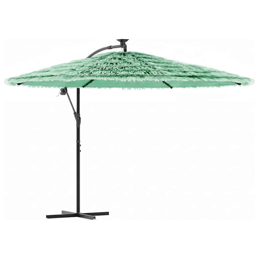Maison Exclusive - Sonnenschirm Mit Stahlmast Grün 290x290x238 Cm