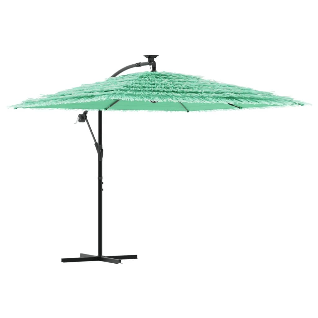 Maison Exclusive - Sonnenschirm Mit Stahlmast Grün 246x246x230 Cm