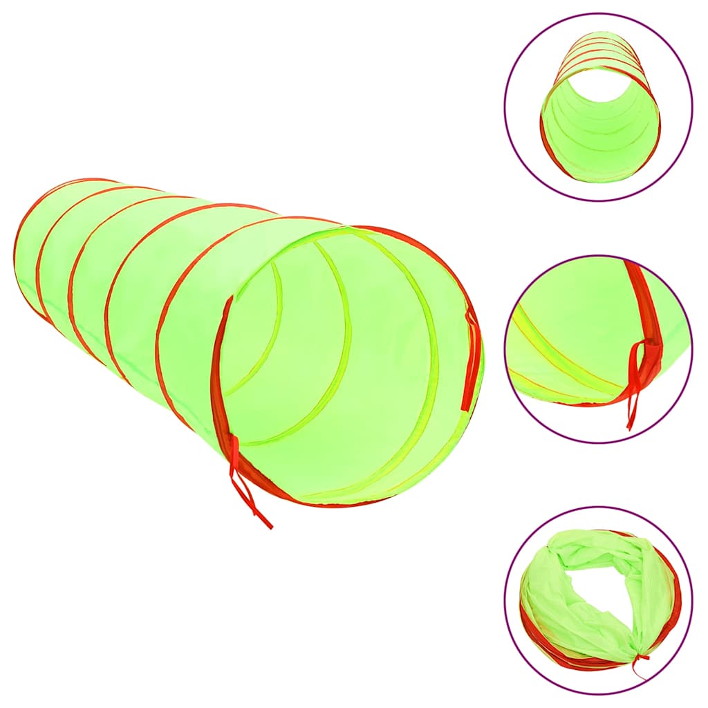 Maison Exclusive - Spieltunnel Für Kinder Grün 175 Cm Polyester