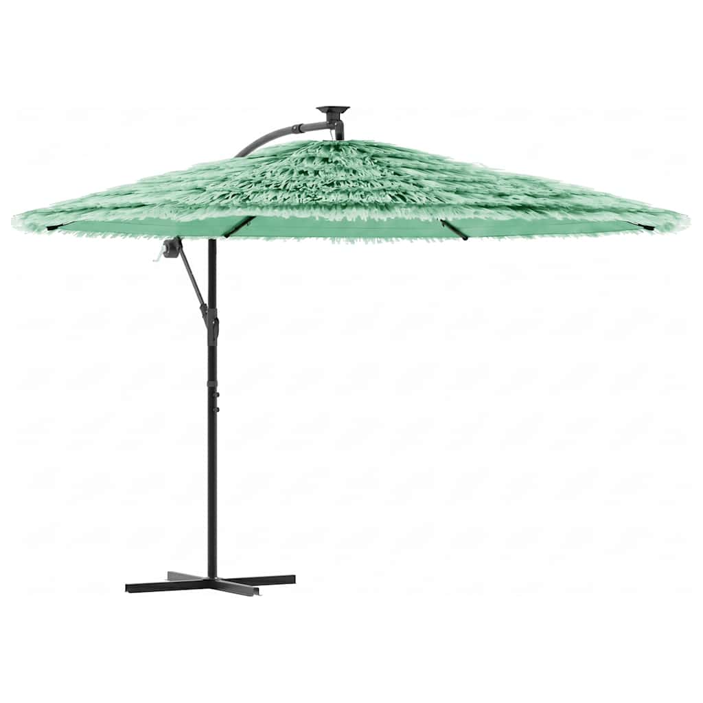 Maison Exclusive - Sonnenschirm Mit Stahlmast Grün 269x269x235 Cm