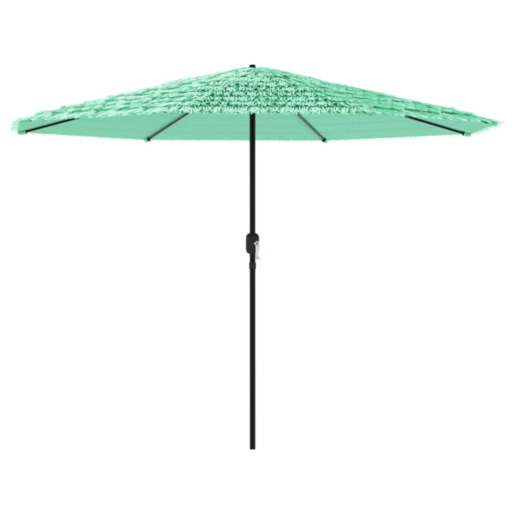 Maison Exclusive - Sonnenschirm Mit Stahlmast Grün 388x388x248 Cm