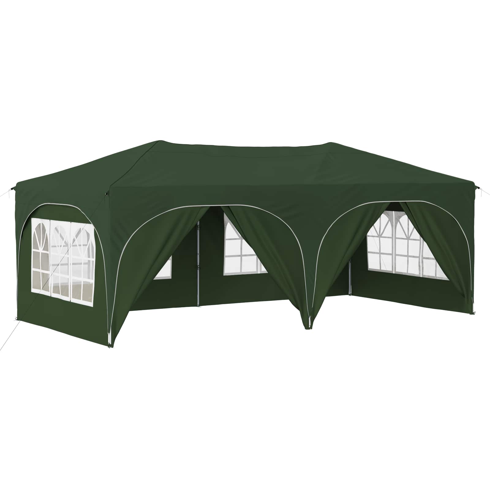 Maison Exclusive - Pop-up Partyzelt 575 X 288 X 245 Cm Grün Oxfor