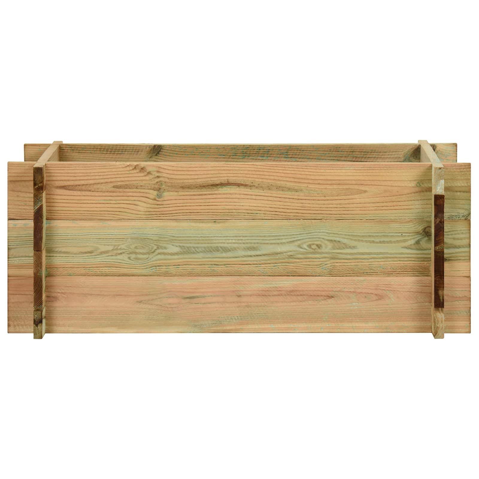 Maison Exclusive - Garten Hochbeet Grün 120 X 80 X 32 Cm Massives