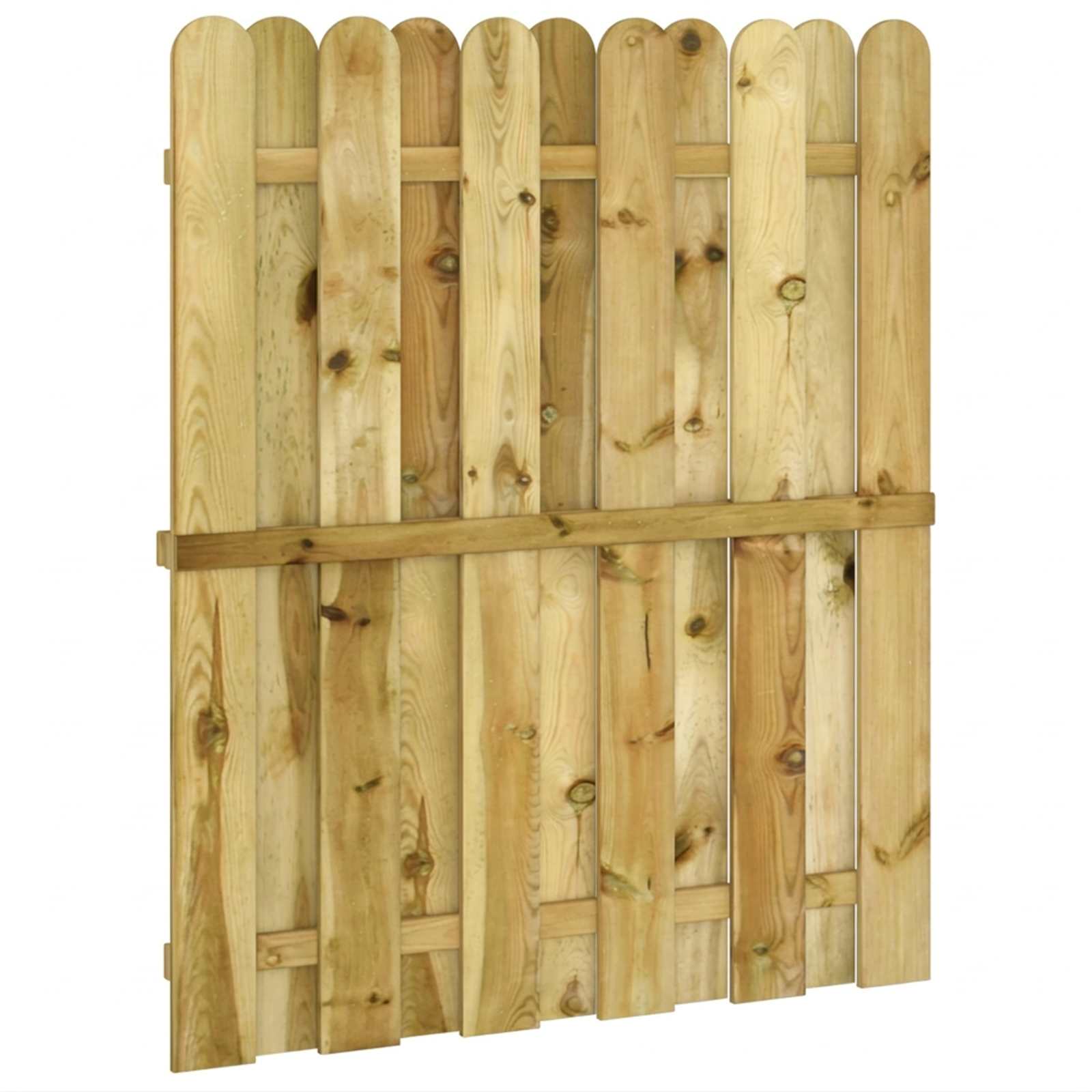Maison Exclusive - Gartentor 100 X 125 Cm Massives Kiefernholz Gr