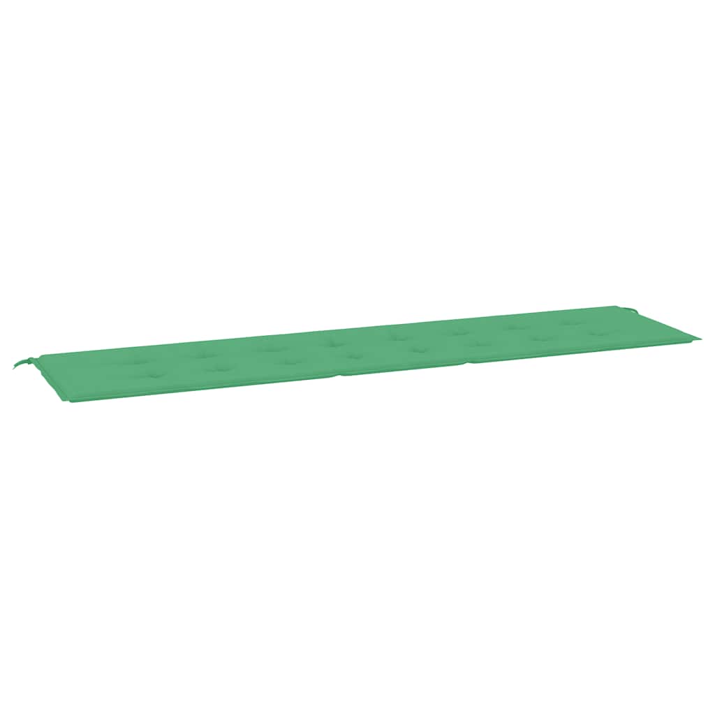 Maison Exclusive - Gartenbank-auflage Grün 200x50x3 Cm Oxford-gew