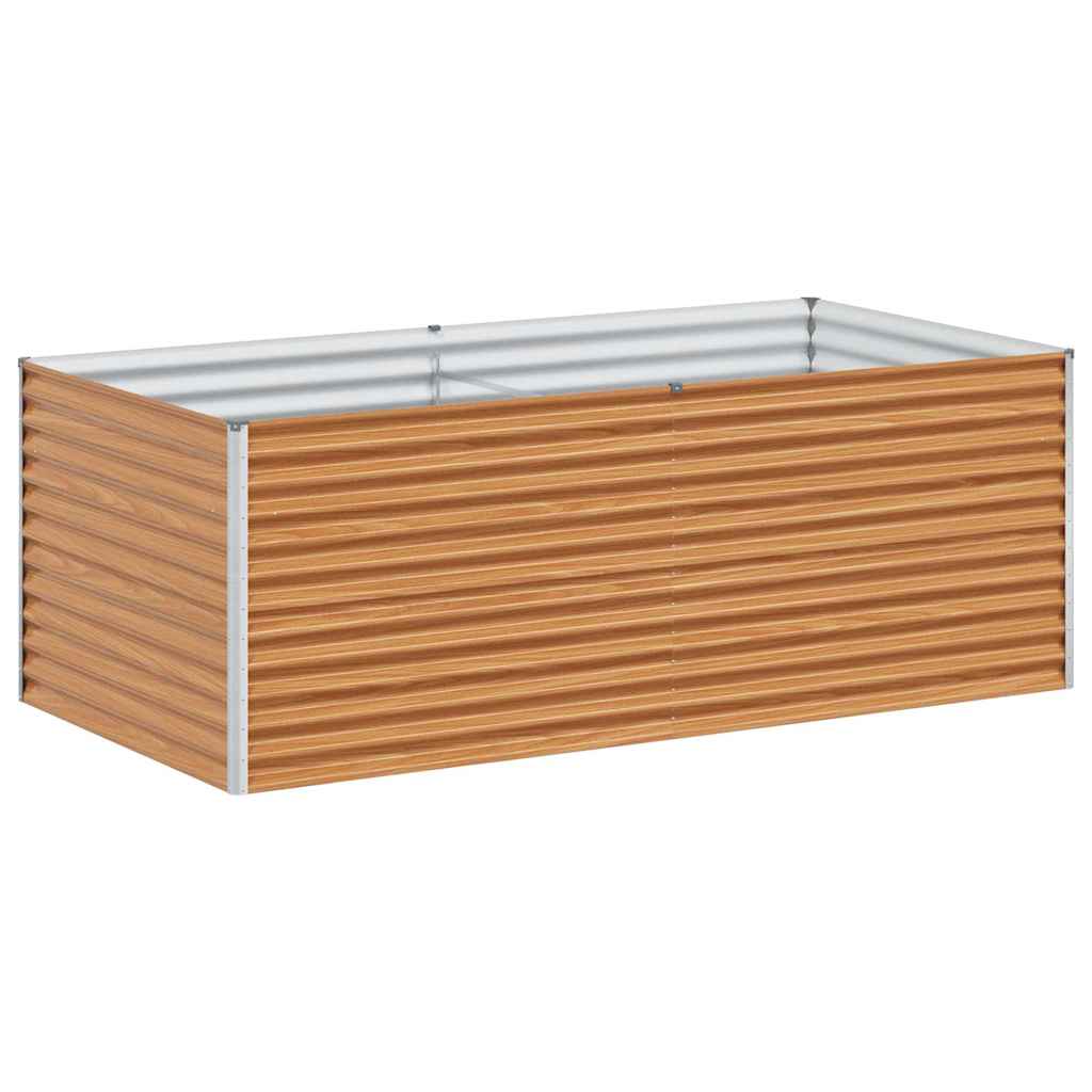 Maison Exclusive - Hochbeet Hellbraun 195 X 100 X 68 Cm Verzinkte