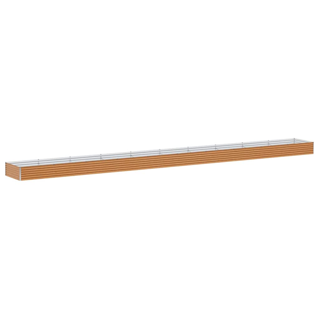Maison Exclusive - Hochbeet Hellbraun 970 X 100 X 36 Cm Verzinkte