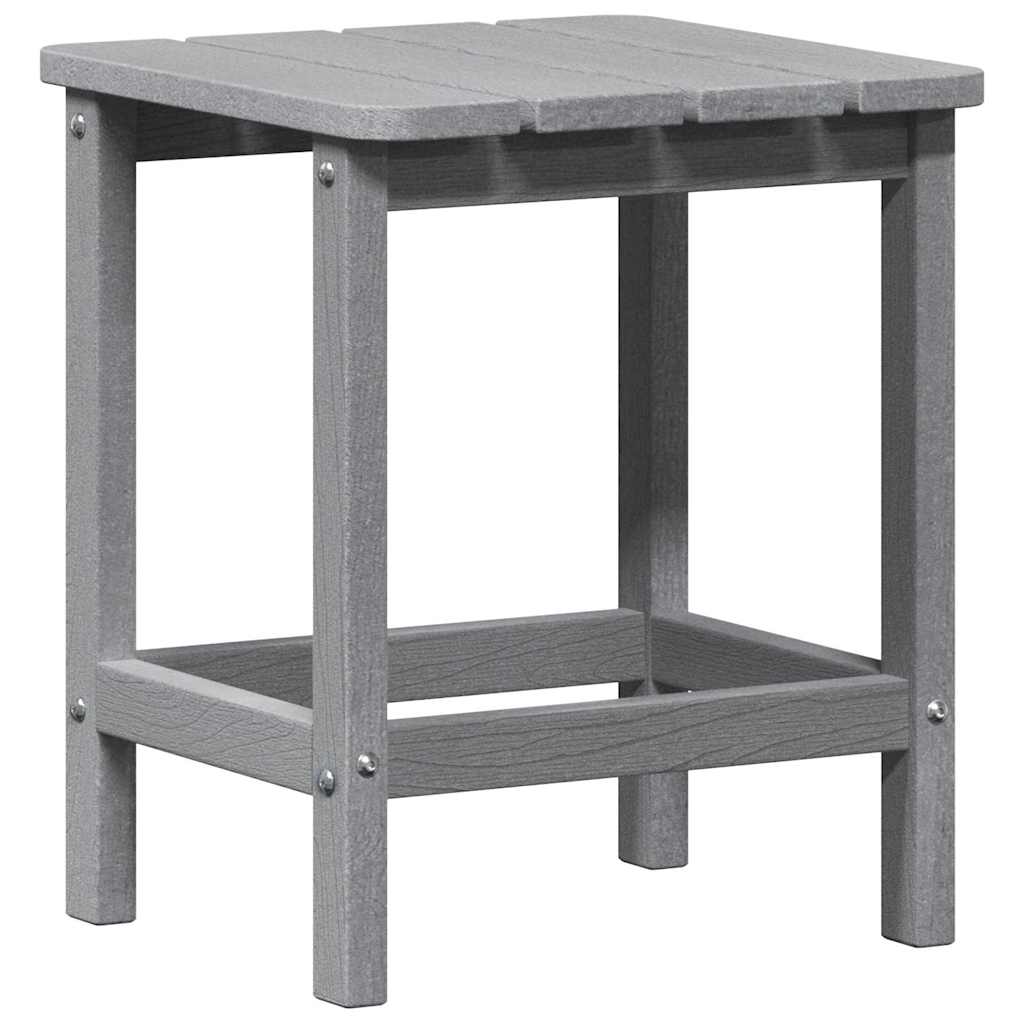 Maison Exclusive - Beistelltisch Hellgrau 38 X 38 X 46 Cm Polyeth