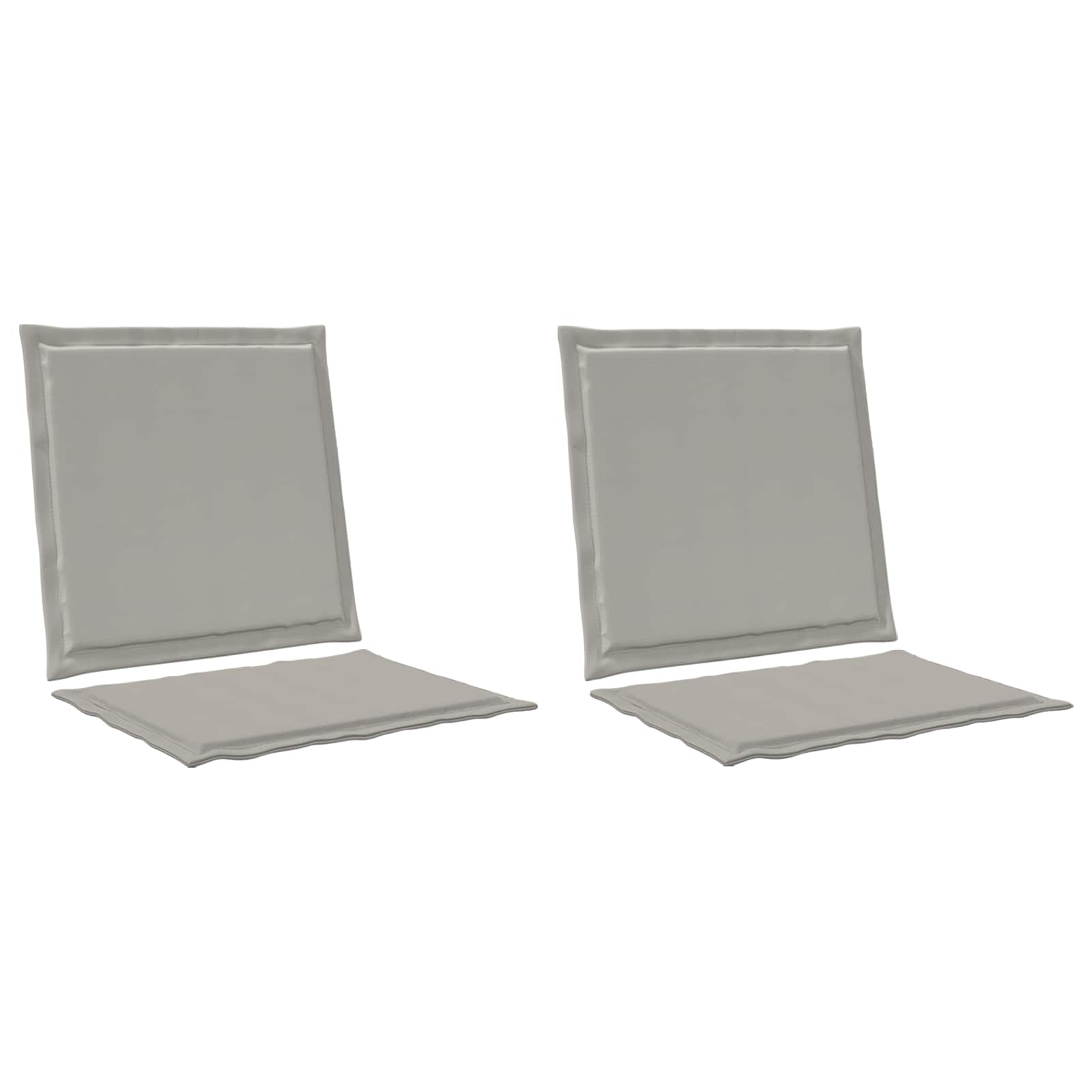 Maison Exclusive - Sitz- Und Rückenkissen Polyester Hellgrau 47 X