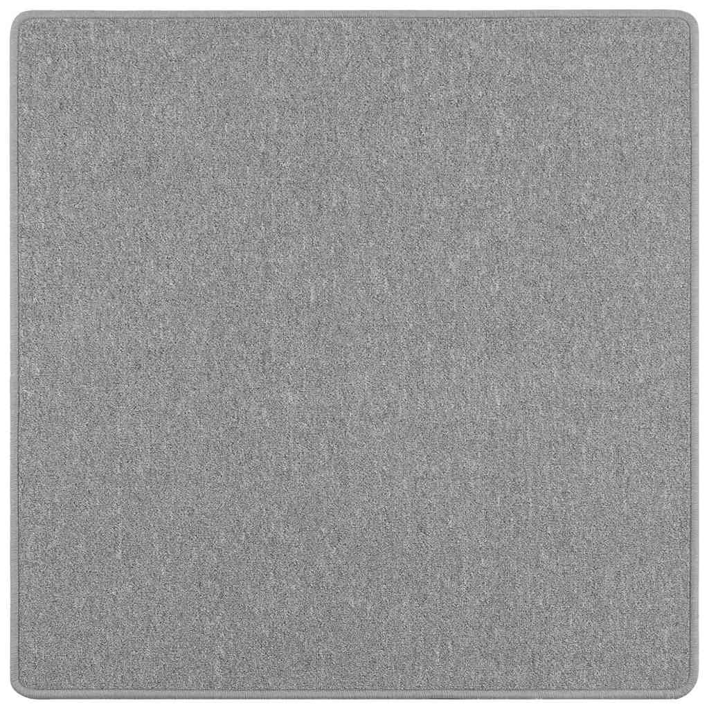 Maison Exclusive - Teppichläufer Hellgrau 100 X 100 Cm 100% Polyp