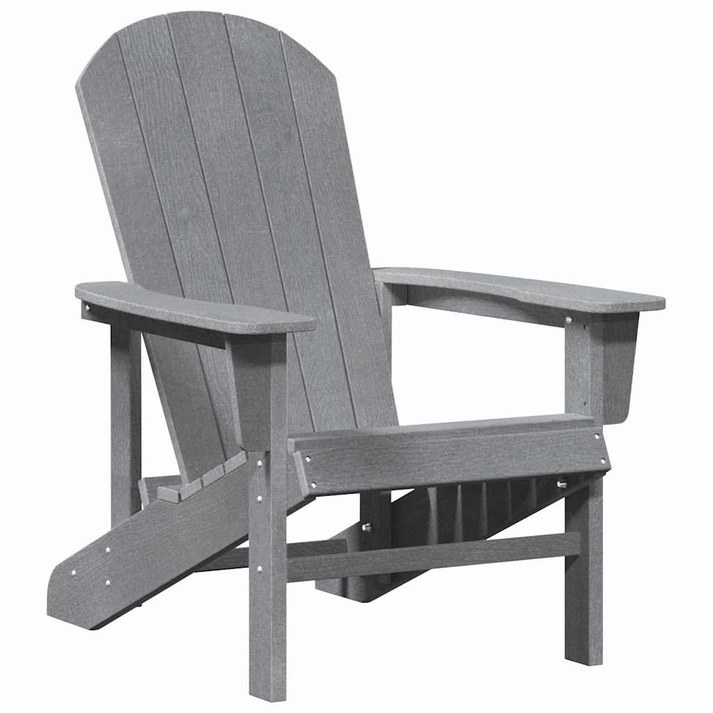 Maison Exclusive - Adirondack-stuhl Hellgrau Hdpe