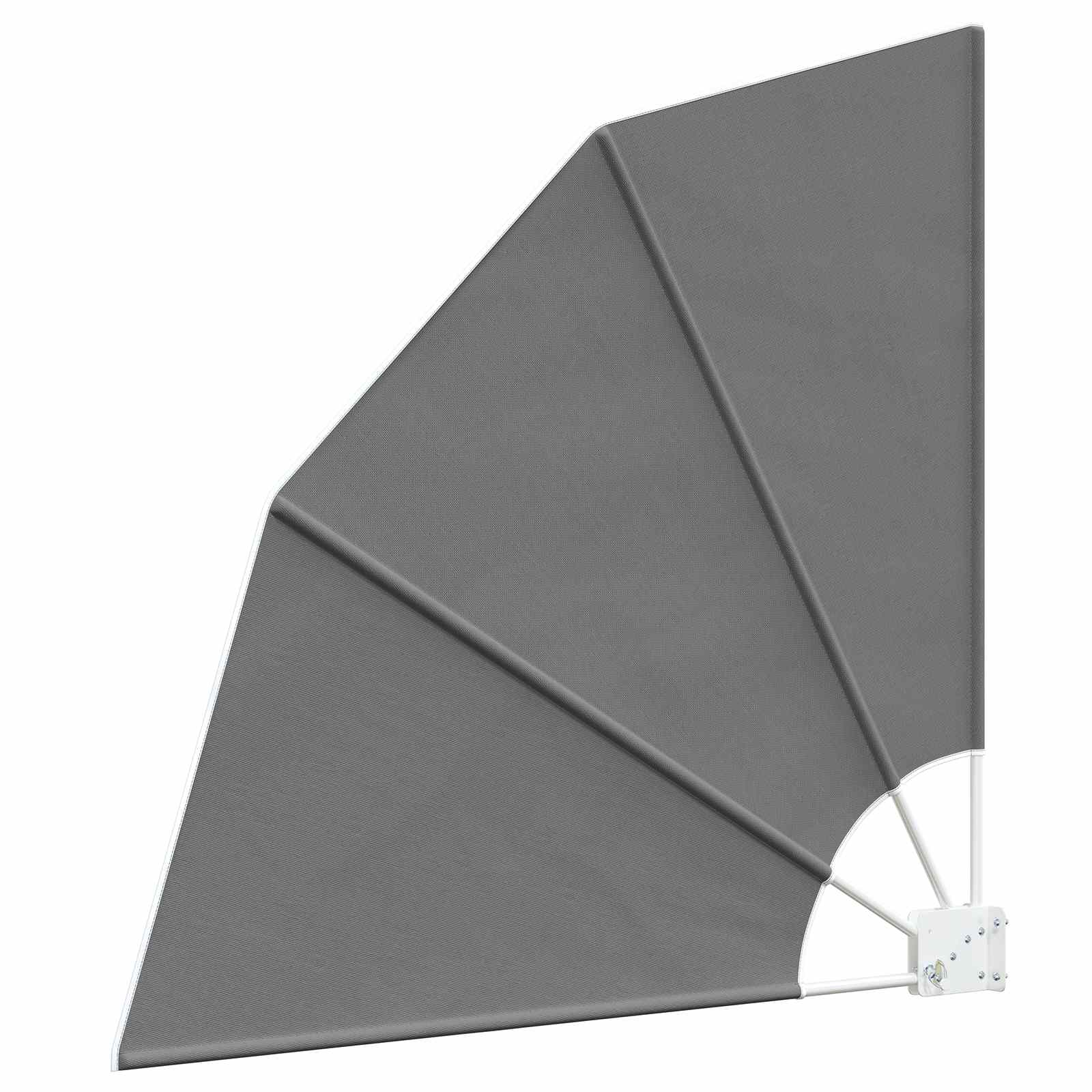 Maison Exclusive - Balkon Sichtschutz 115 X 115 Cm Polyester Hell