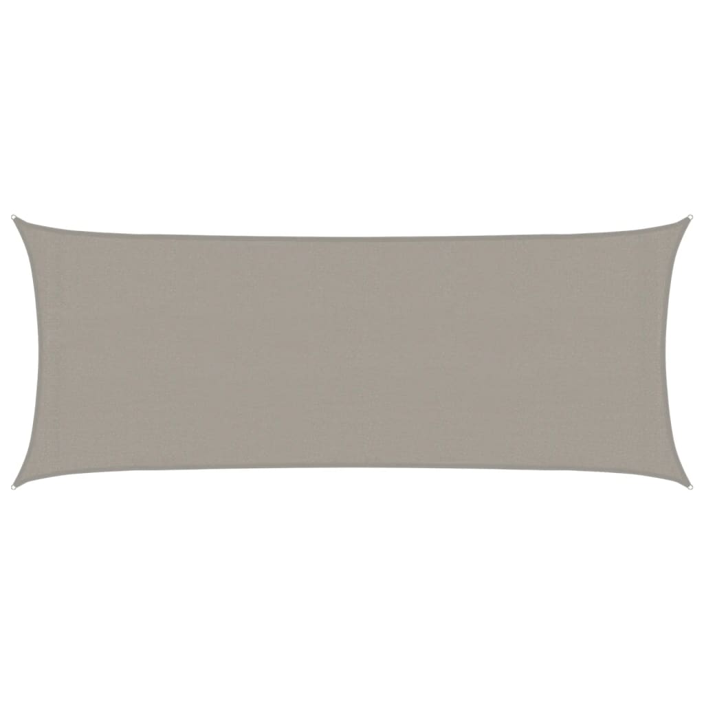 Maison Exclusive - Sonnensegel 160 G/m² Rechteckig Hellgrau 2x5 M