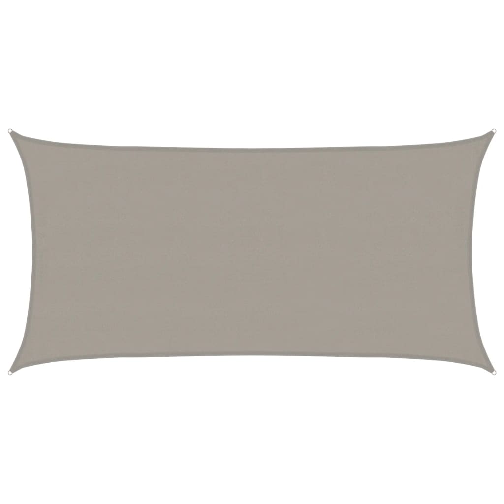 Maison Exclusive - Sonnensegel 160 G/m² Rechteckig Hellgrau 4x7 M