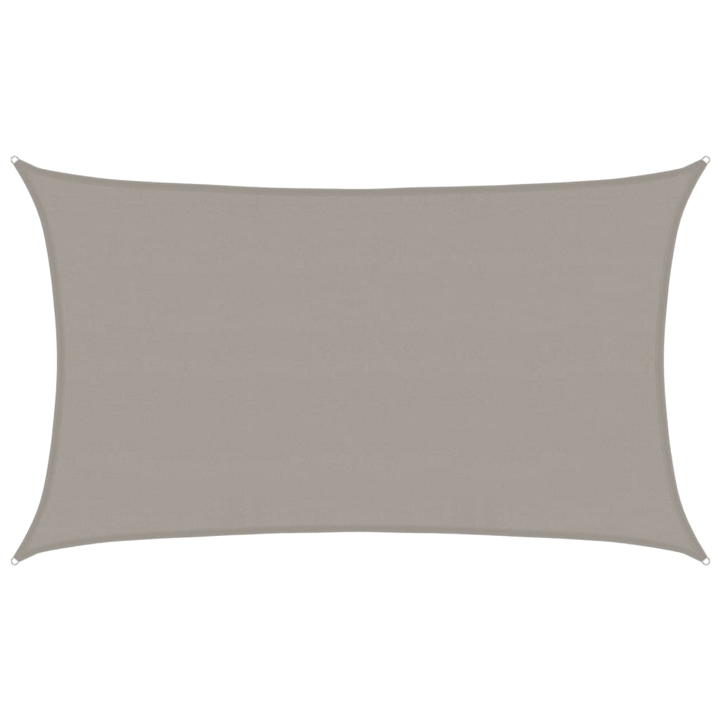 Maison Exclusive - Sonnensegel 160 G/m² Rechteckig Hellgrau 5x8 M
