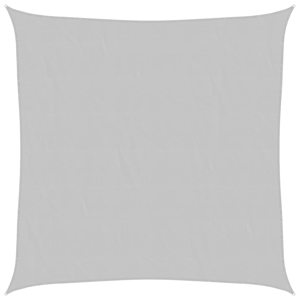 Maison Exclusive - Sonnensegel Hellgrau 3,6x3,6 M 100% Polyester