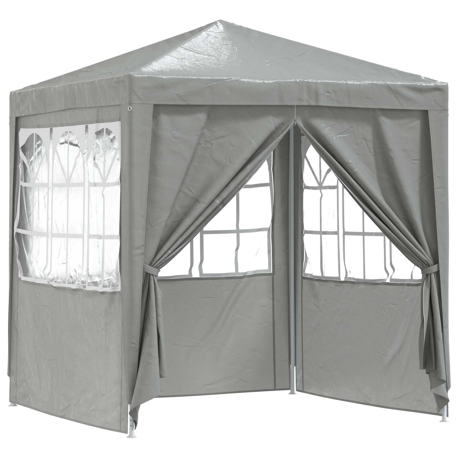 Maison Exclusive - Party-zelt 200 X 200 X 240 Cm Hellgrau Pe Und