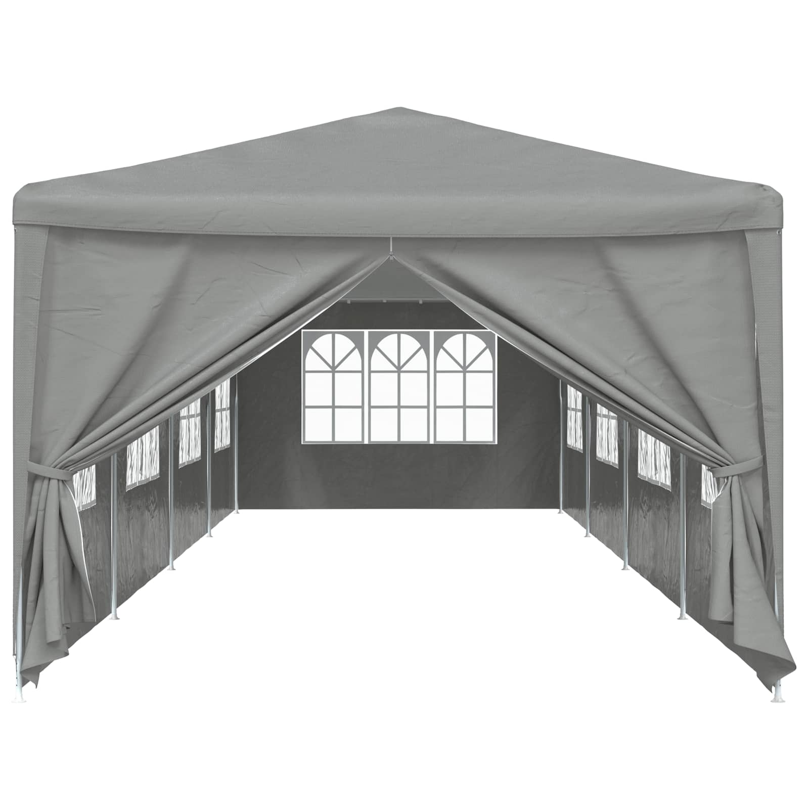 Maison Exclusive - Party-zelt 1200 X 300 X 255 Cm Hellgrau Pe Und