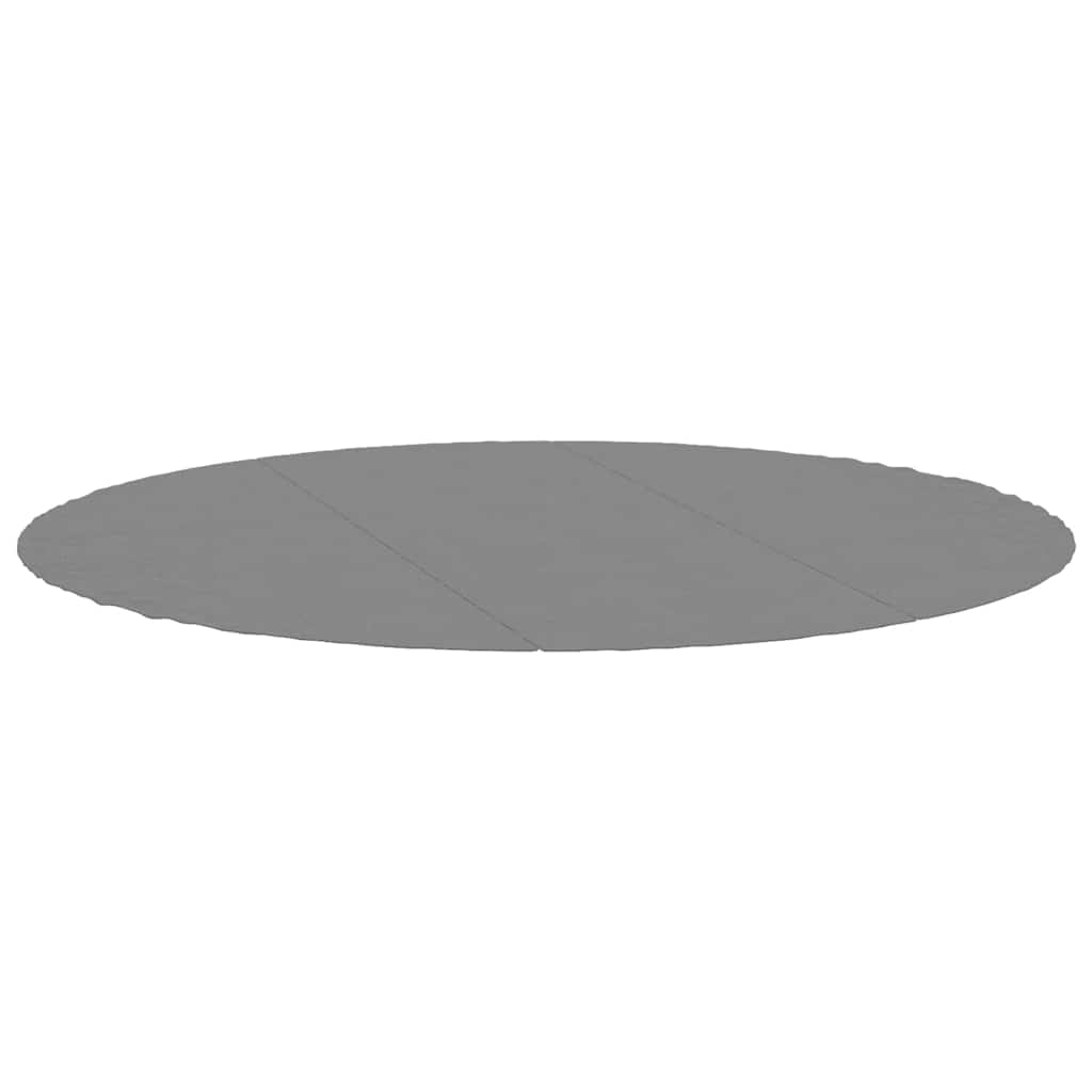 Maison Exclusive - Pool-bodentuch Hellgrau Ø396 Cm Polyester Geot