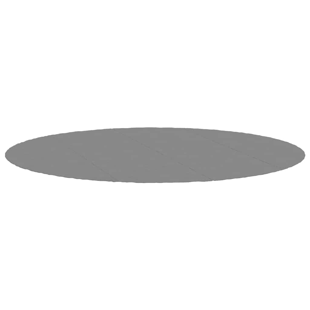 Maison Exclusive - Pool-bodentuch Hellgrau Ø500 Cm Polyester Geot