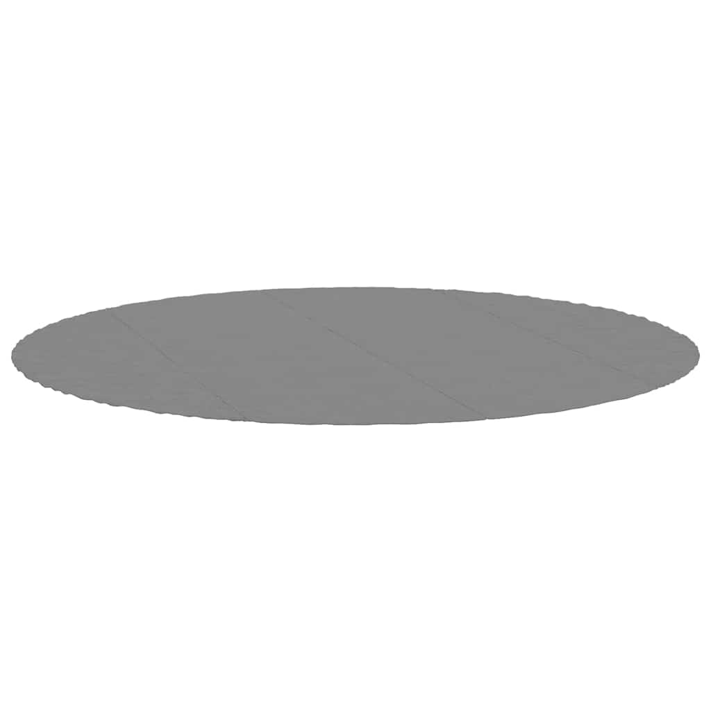 Maison Exclusive - Pool-bodentuch Hellgrau Ø458 Cm Polyester Geot