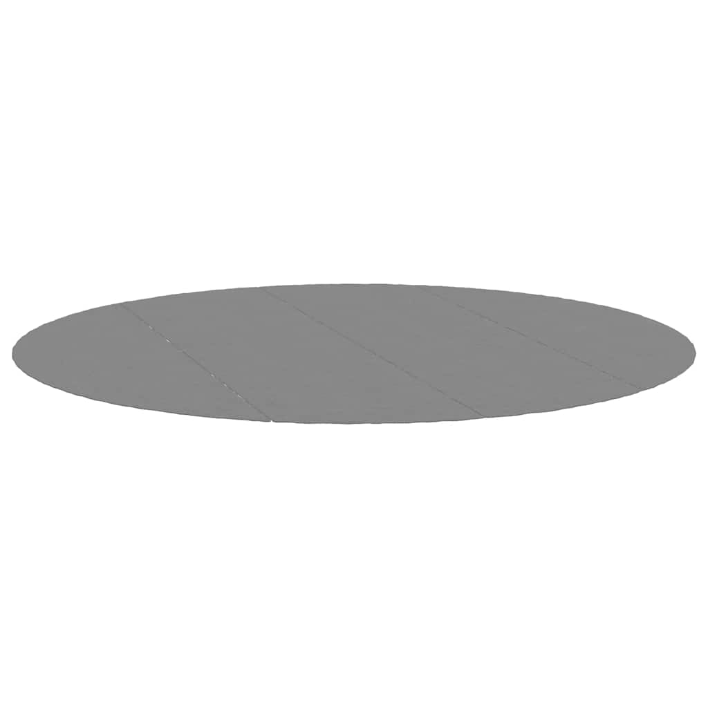 Maison Exclusive - Pool-bodentuch Hellgrau Ø428 Cm Polyester Geot