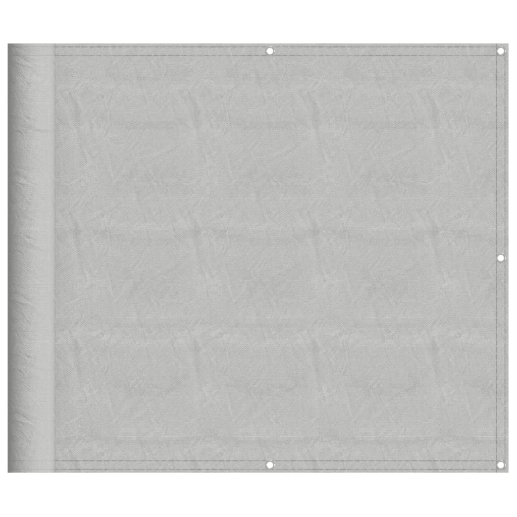 Maison Exclusive - Balkon-sichtschutz Hellgrau 90x400 Cm 100 % Po