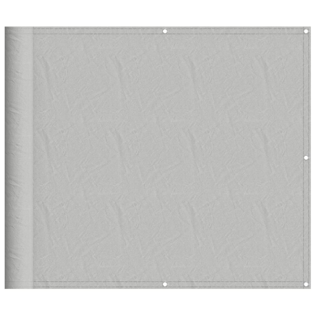 Maison Exclusive - Balkon-sichtschutz Hellgrau 90x600 Cm 100 % Po
