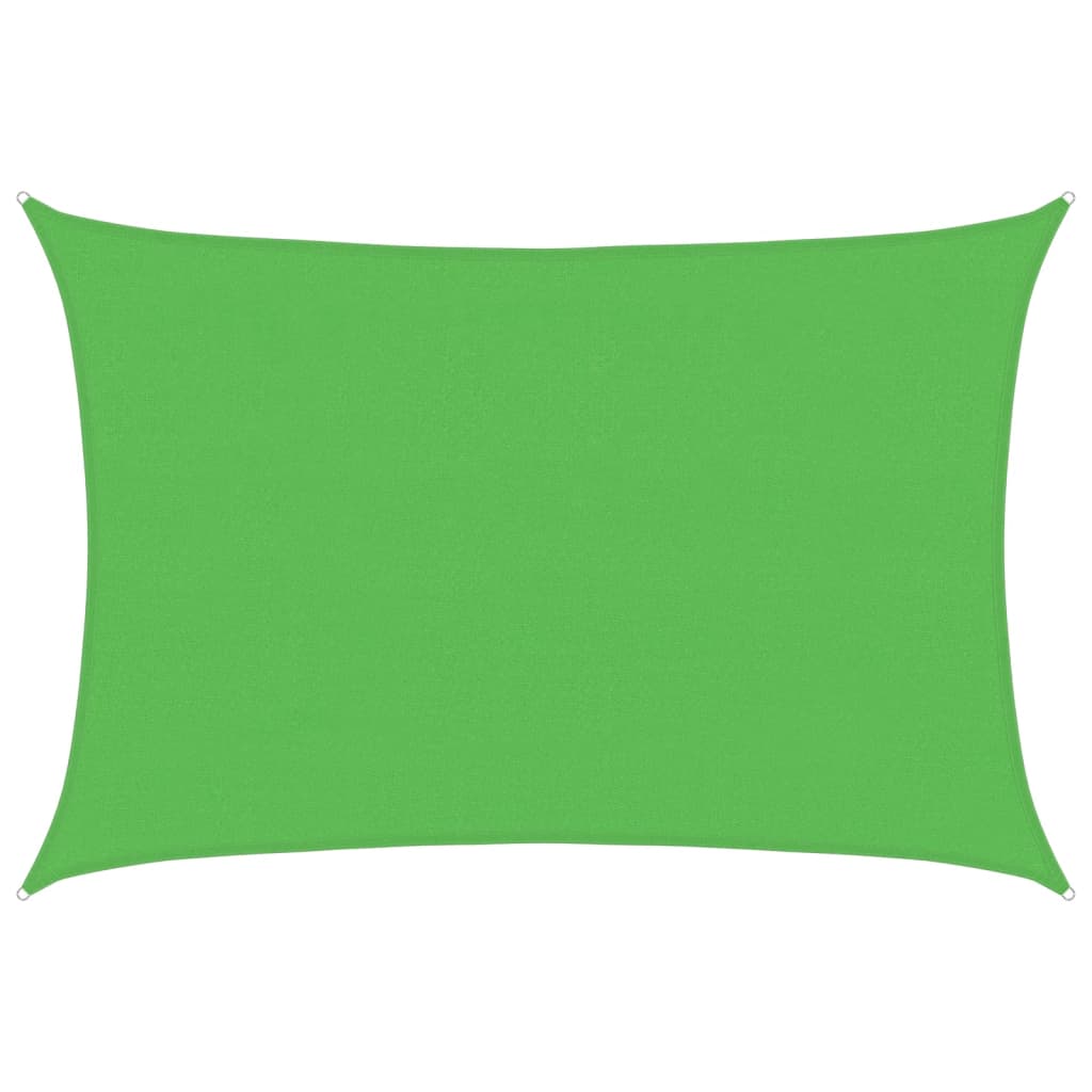 Maison Exclusive - Sonnensegel 160 G/m² Hellgrün 4x6 M Hdpe
