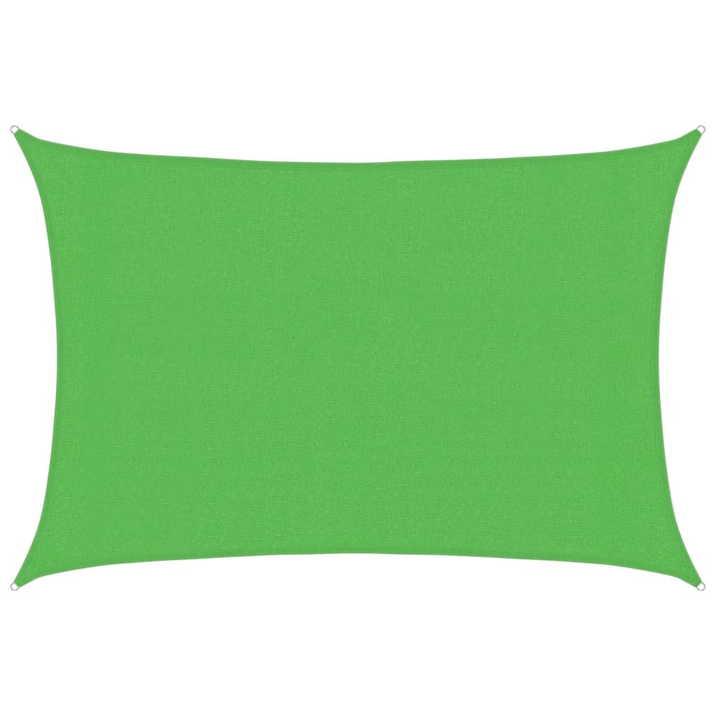 Maison Exclusive - Sonnensegel 160 G/m² Hellgrün 3x4,5 M Hdpe