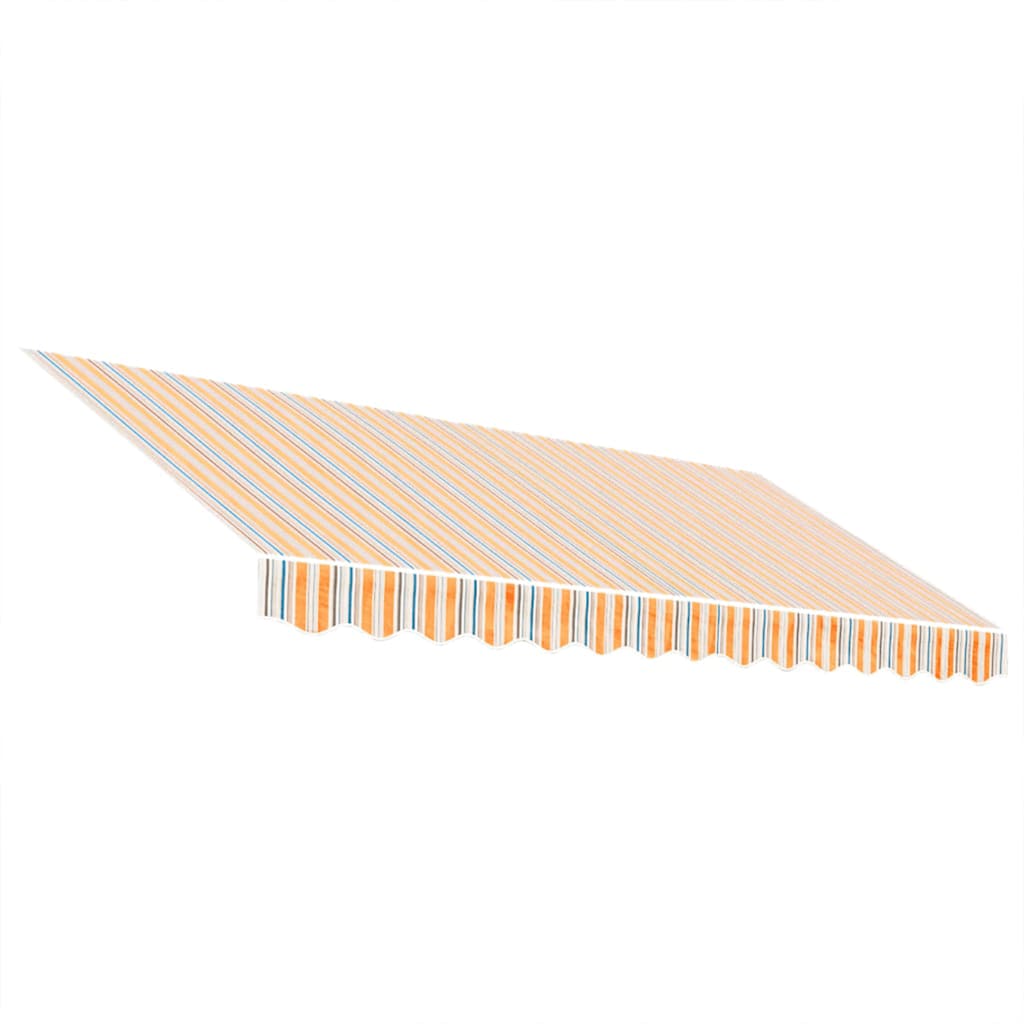 Maison Exclusive - Ersatzstoff Für Markise Orange Und Blau 330x24