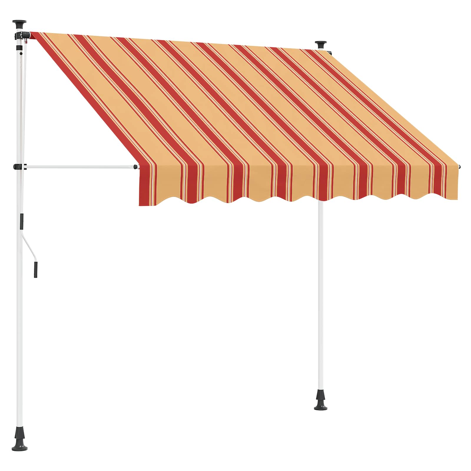 Maison Exclusive - Manuell Einziehbare Markise Mehrfarbig 400 X 1