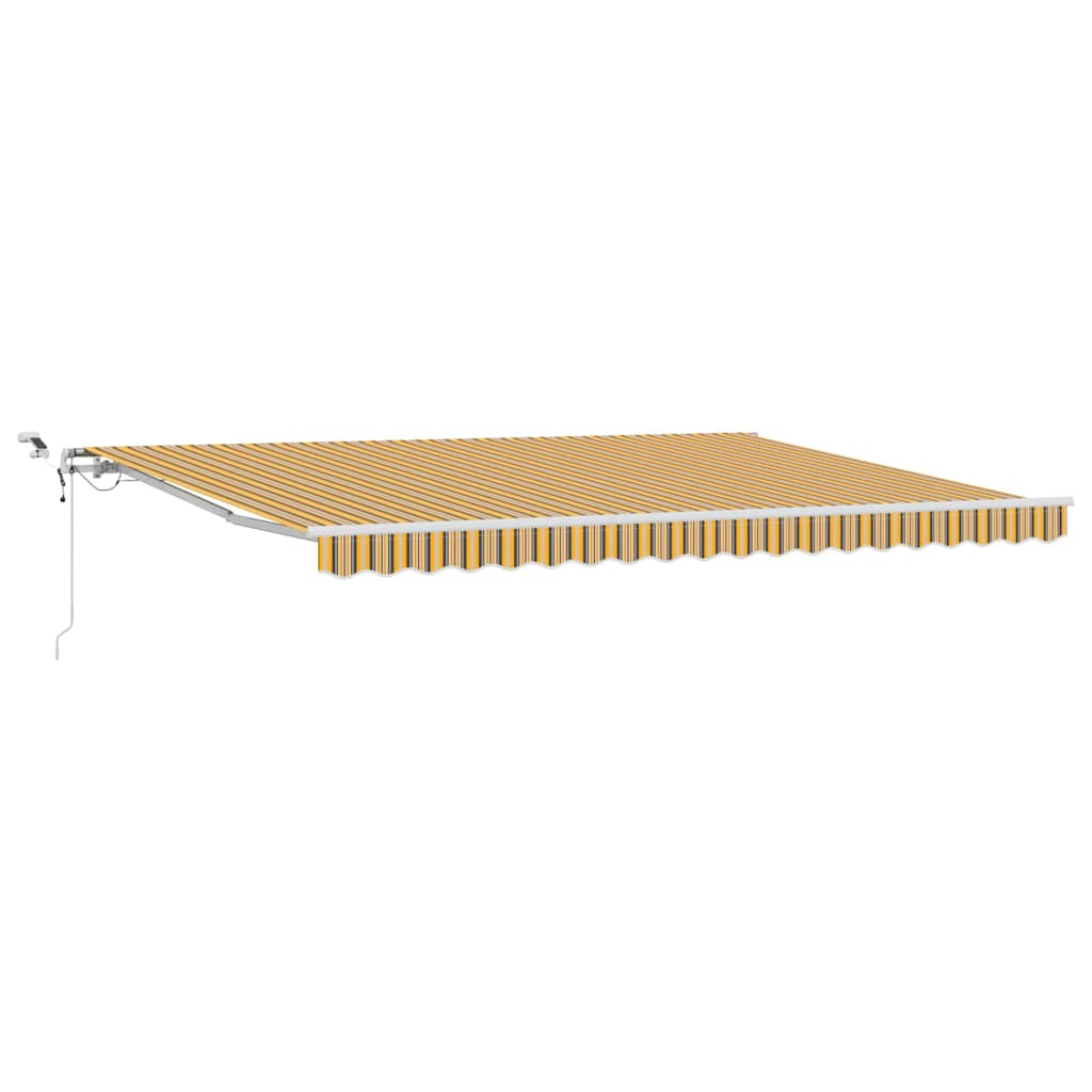 Maison Exclusive - Ausziehbare Markise Mehrfarbig 450 X 350 Cm Po