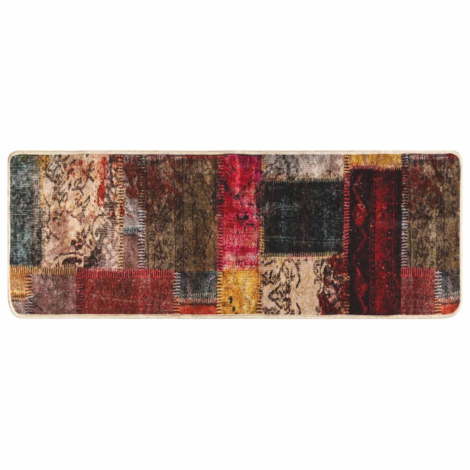 Maison Exclusive - Teppichläufer Marsa Mehrfarbig 100 X 350 Cm Po
