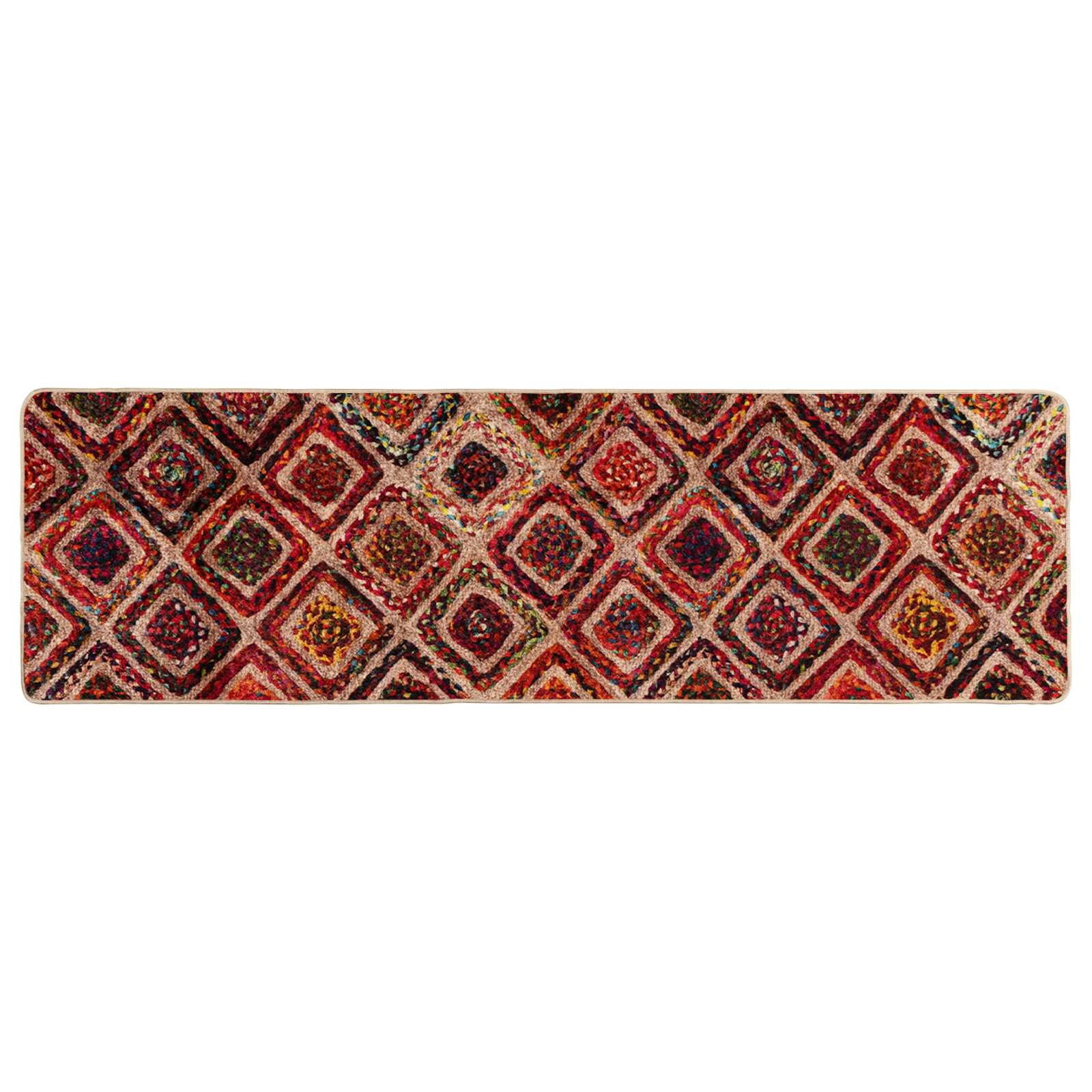Maison Exclusive - Teppichläufer Marsa Mehrfarbig 50 X 150 Cm Pol