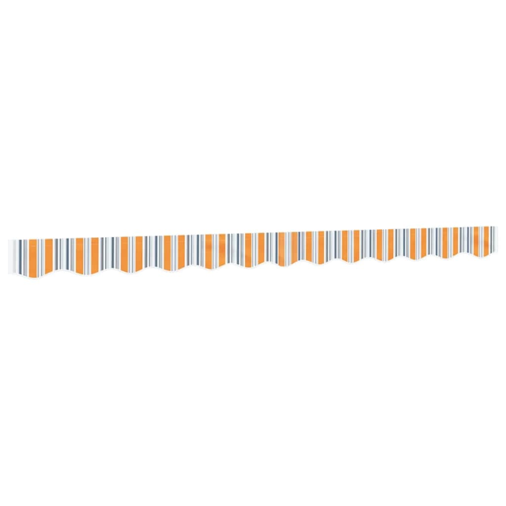 Maison Exclusive - Markisenvolant Mehrfarbig Gestreift 280x20 Cm