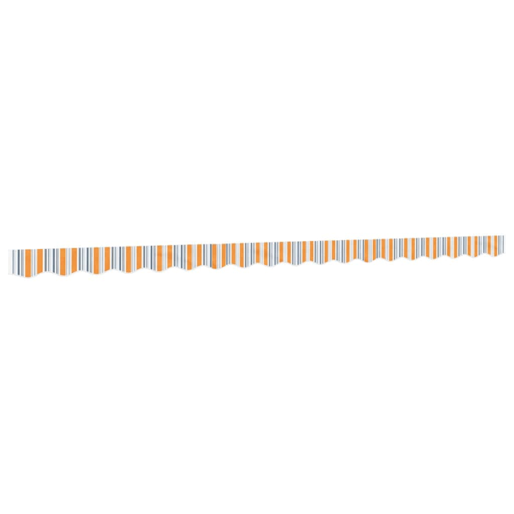 Maison Exclusive - Markisenvolant Mehrfarbig Gestreift 430x20 Cm