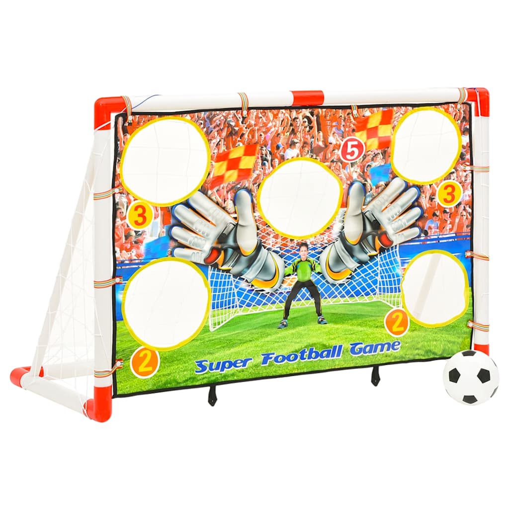 Maison Exclusive - Fußballtor-set Mit Torwand 120x51x77,5 Cm