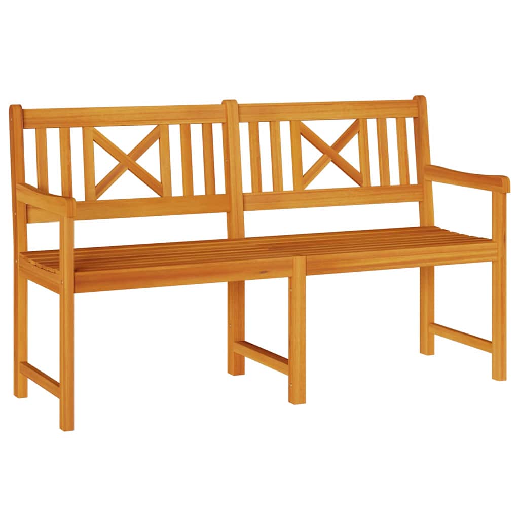 Maison Exclusive - Bank Outdoor Natur 150 X 56 X 90 Cm Massivholz