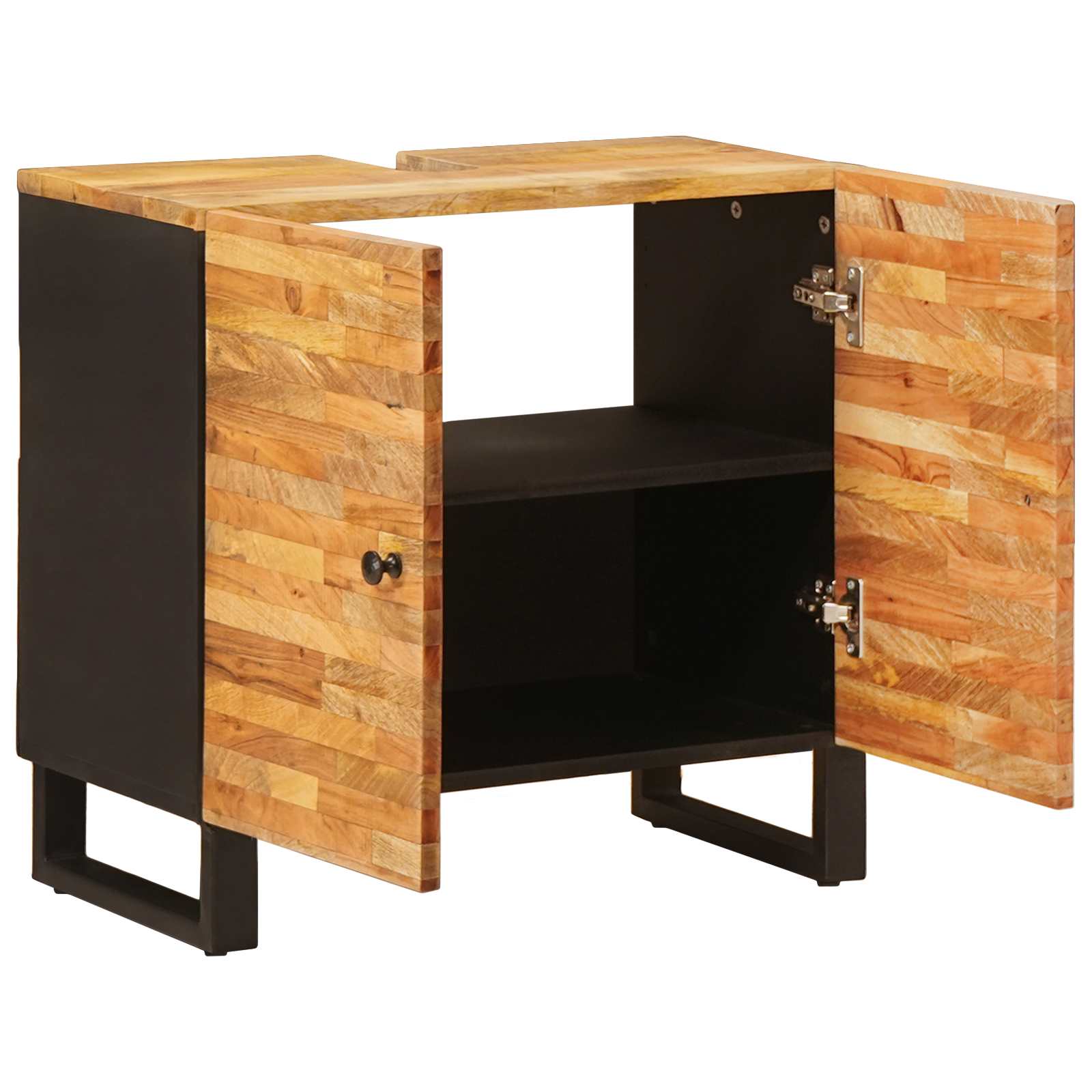 Maison Exclusive - Waschbeckenschrank Natur 62 X 33 X 58 Cm Massi