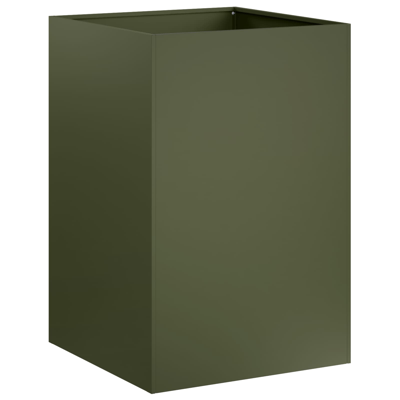 Maison Exclusive - Garten-pflanzgefäß Olivgrün 40 X 40 X 75 Cm Ka