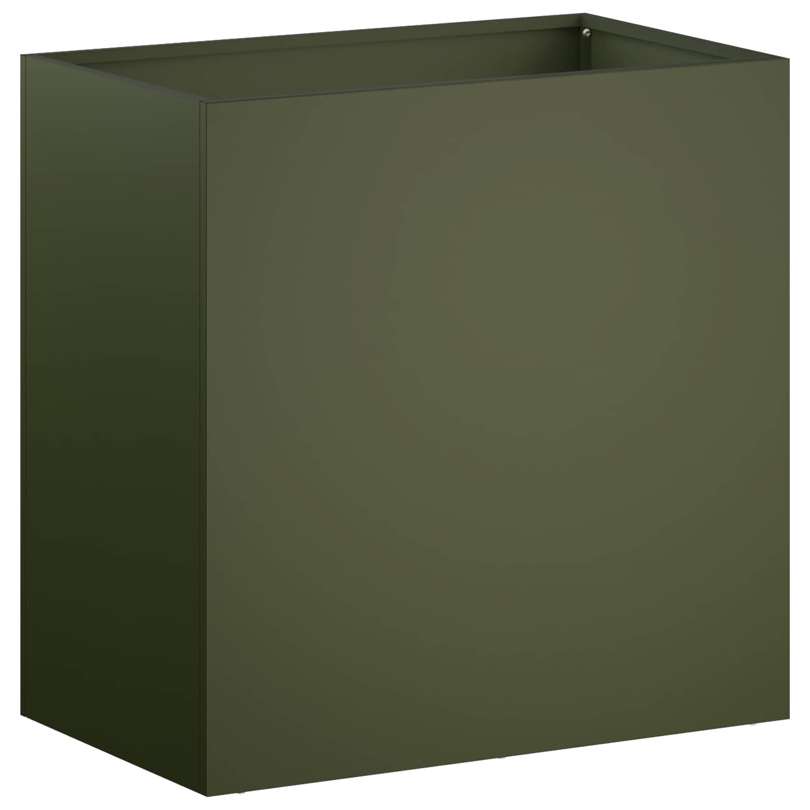 Maison Exclusive - Garten-pflanzgefäß Olivgrün 50 X 30 X 40 Cm Ka